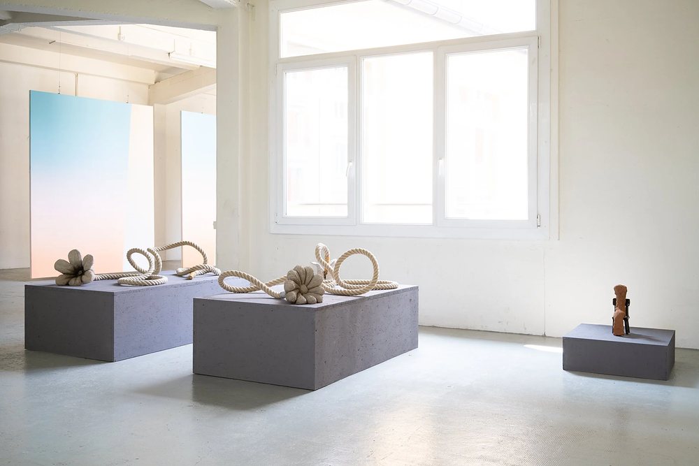 Adrien Chevalley, vue de l’exposition JUNO, 2025, Archives Sensibles, Lausanne, courtesy de l’artiste. Photo: Tamarine Schreiber / Archives Sensibles.